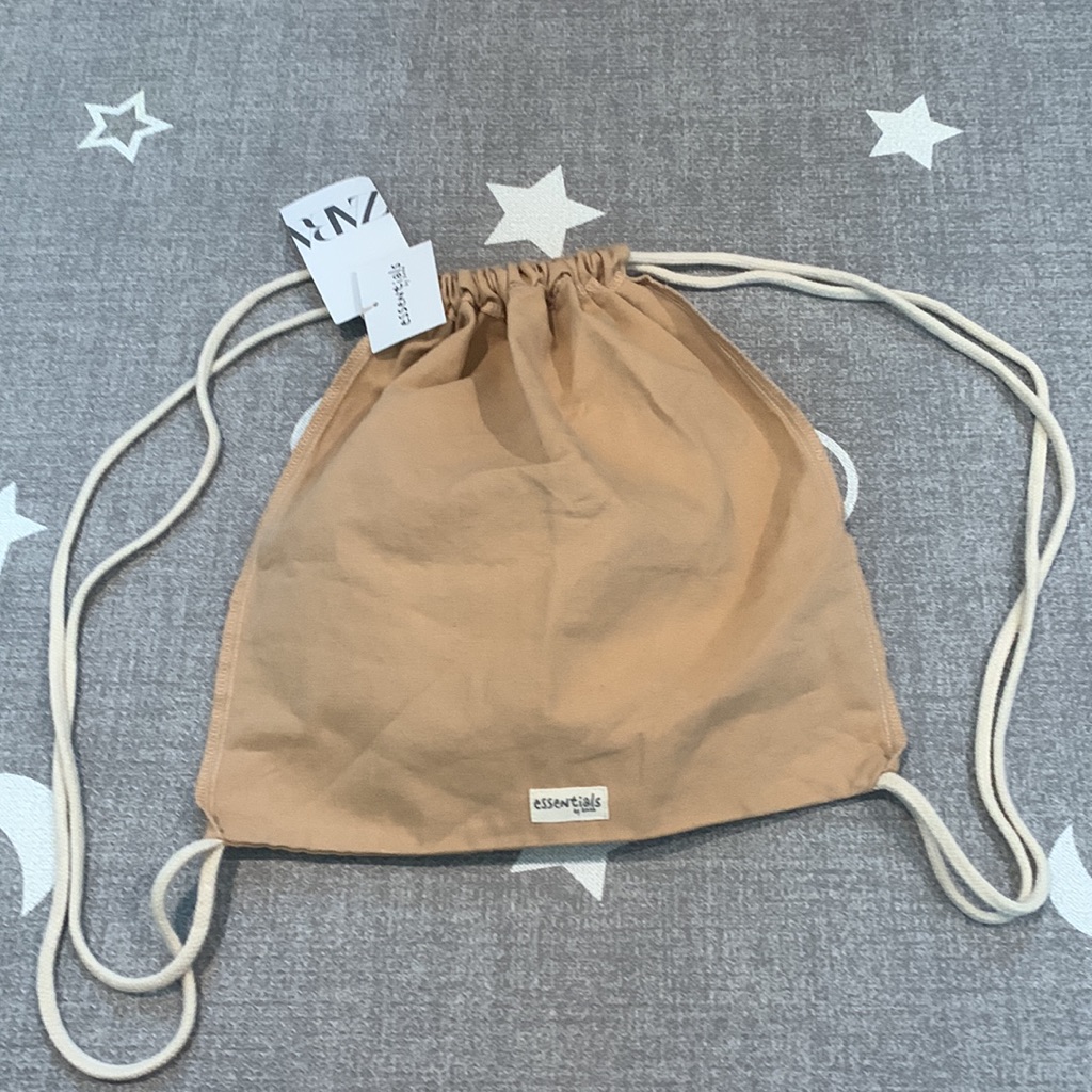 Zara Drawstring Bucket Backpack
